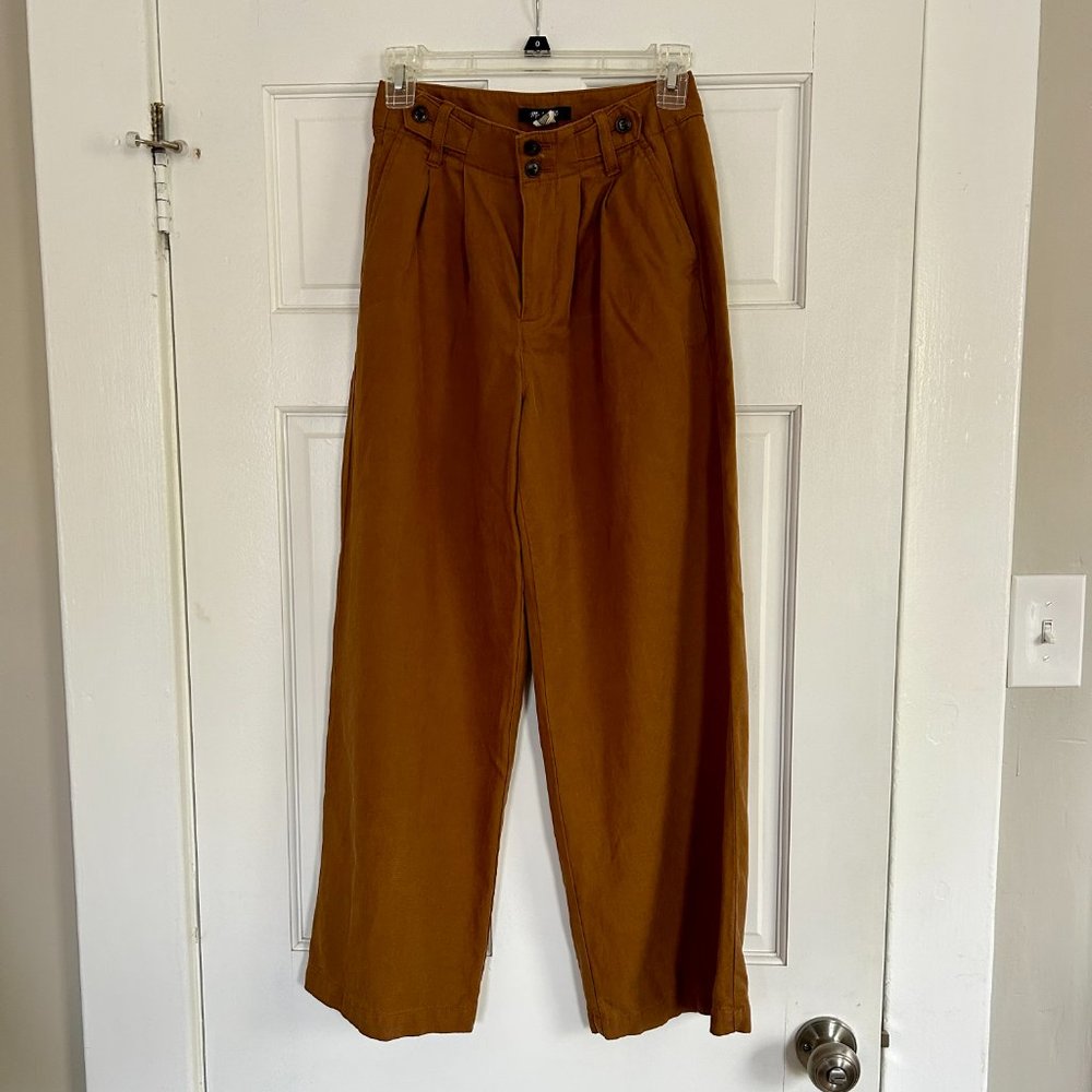 Madewell petite Harlow Wide-Leg Pants -- Hot item!
